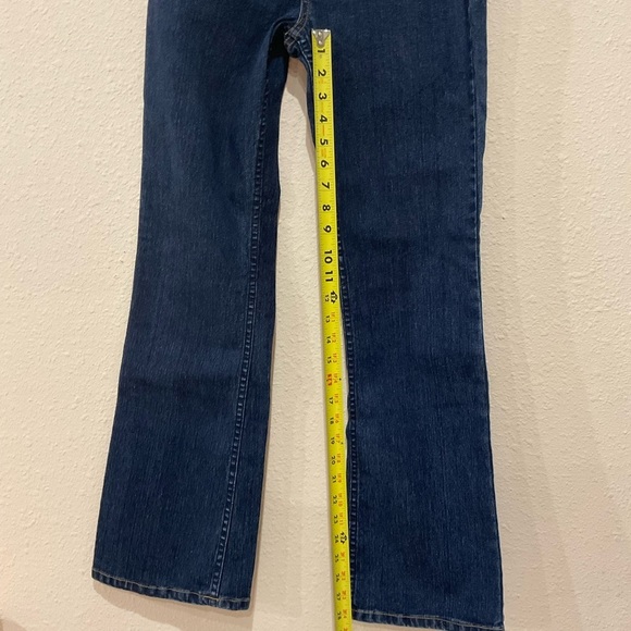 LEVI’S Girls Hip Flare Regular Jeans Dark Wash Stretch Denim Size 16R (Gir… - Picture 5 of 10